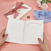 Paper Wedding Vows Card AJEW-WH0258-902B-5
