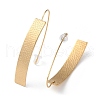 Ion Plating(IP) 304 Stainless Steel Dangle Earrings for Women EJEW-D085-01G-03-2