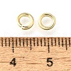Brass Open Jump Rings KK-V007-004G-03-3