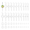 Unicraftale DIY Blank Dome Dangle Earring Making Kit DIY-UN0005-65-1