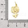 Valentine's Day 925 Sterling Silver Rose Pendants STER-G046-01G-3