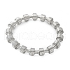 304 Stainless Steel Stretch Bangles for Women BJEW-P315-02H-P-4