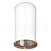 Glass Dome Cover AJEW-WH0515-25-1