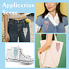   4Pcs 4 Colors Glass Rhinestone Sew on Patches PATC-PH0001-17-7