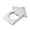 201 Stainless Steel Pendants STAS-Q342-29P-2