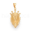304 Stainless Steel Big Pendants STAS-I163-060G-2