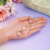 304 Stainless Steel Enamel Bag Extension Chains AJEW-TAC00018-5