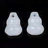 Imitation Jade Glass Pendants GLAA-S054-18B-2