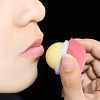 CHGCRAFT 8 Sets 8 Colors Plastic Empty Lip Balm Sphere Containers MRMJ-CA0001-02-7
