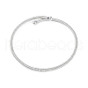 Ion Plating(IP) 304 Stainless Steel Elasticity Necklaces NJEW-S433-01P-1