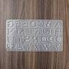 Letter A~Z & Heart DIY Silicone Pendant Molds SIMO-G010-09-3