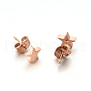 304 Stainless Steel Ear Studs EJEW-P045-05-2