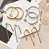 304 Stainless Steel Stud Earring Findings STAS-TA0004-66-5