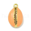 Rack Plating Brass Enamel Pendants KK-G515-19G-03-1