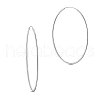 SHEGRACE Rhodium Plated 925 Sterling Silver Hoop Earrings JE670A-06-1