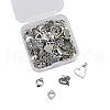 Unique Valentines Day Gift Ideas for Girlfriend Tibetan Style Alloy Pendants TIBEP-CJ0001-07-3