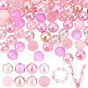 ARRICRAFT Mixed Style Acrylic Beads MACR-AR0001-17-1