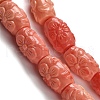 Synthetic Shell Beads Strands SHEL-H007-01-3