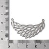 Non-Tarnish 304 Stainless Steel Hollow Pendants STAS-Q312-01P-3