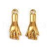 304 Stainless Steel Pendants STAS-F317-16G-1