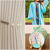  2 Rolls 2 Colors Polyester Milan Cord OCOR-TA0001-82-7