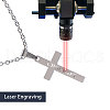 CHGCRAFT 8Pcs Stainless Steel Pendants Necklaces NJEW-CA0001-19P-4