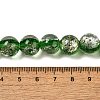 Handmade Dichroic Foil Glass Beads Strands DICH-U001-10C-4