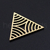 201 Stainless Steel Filigree Joiners Links STAS-S105-JN906-2-2