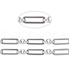 304 Stainless Steel Figaro Chains CHS-L022-04P-1