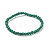 Synthetic Malachite Beaded Stretch Bracelets BJEW-D446-A-16-2