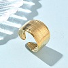 304 Stainless Steel Cuff Rings RJEW-P150-07G-1