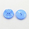 Acrylic Sewing Buttons BUTT-E073-C-06-2
