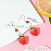 Iron Dangle Earrings EJEW-FS00025-4
