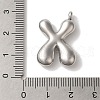 Non-Tarnish Ion Plating(IP) 304 Stainless Steel Pendants STAS-M017-08P-24-3