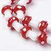 Handmade Lampwork Beads Strands LAMP-E015-03J-1