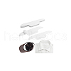Non-Woven Fabric Disposable Neck Collar Sweat Pads AJEW-WH0528-67A-7