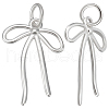 Beebeecraft 2Pcs 925 Sterling Silver Pendants STER-BBC0007-88-1