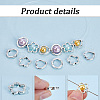 SOFPLATE 120Pcs 3 Styles Tibetan Style Alloy Bead Frames TIBE-SP0001-13-6
