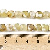 Natural Fire Crackle Agate Beads Strands G-H078-C49-6mm-05-5