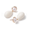 Acrylic Stud Earring EJEW-JE05937-4