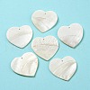 Natural Freshwater Shell Pendants SHEL-F008-01B-2