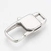 304 Stainless Steel Lobster Claw Clasps X-STAS-T033-28E-2