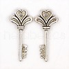Tibetan Style Alloy Pendants TIBEP-16487-AS-FF-1