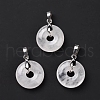 Natural Quartz Crystal Pendants G-E059-01P-06-2