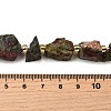 Raw Rough Natural Dragon Blood Beads Strands G-Z087-A03-5