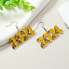 Chic Number 2024 Acrylic Dangle Earrings GJ7025-4-1