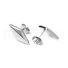 304 Stainless Steel Stud Earring for Women EJEW-I285-22P-2