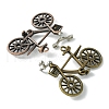 8Pcs 4 Styles Tibetan Style Alloy Pendants FIND-FS0002-59-2