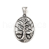304 Stainless Steel Pendants STAS-P309-20AS-1