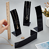 Acrylic Necklace Display Stands NDIS-WH0003-015B-3